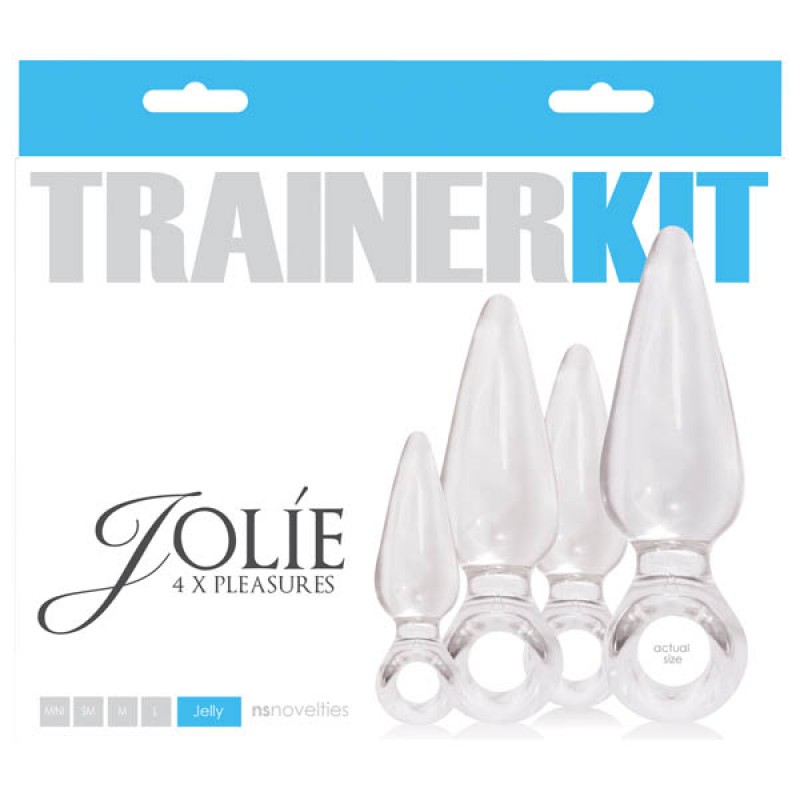 Jolie 4pc Trainer Kit - Clear